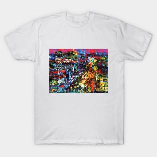 The city never sleeps T-Shirt